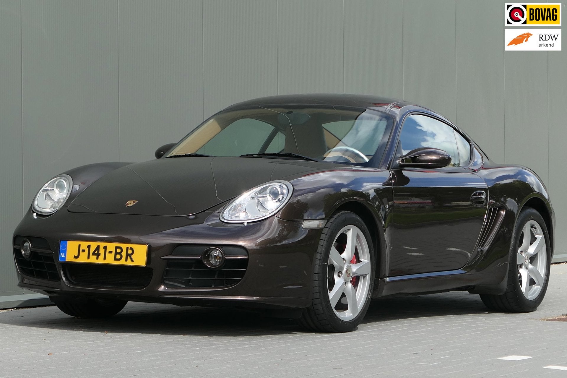 Porsche Cayman S 3.4 Tiptronic Youngtimer Sportchrono Carpla, Auto's, Automaat, Gebruikt, Beige, Bruin