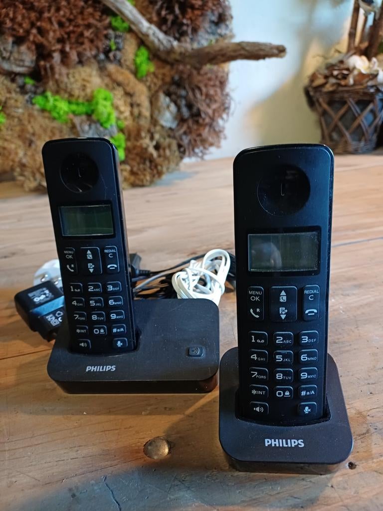 Dect telefoon 2 handsets, Ophalen of Verzenden, 2 handsets
