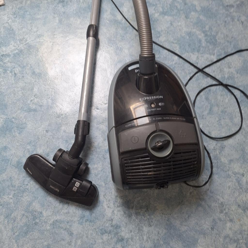 Philips Expression Stofzuiger 1700W - (bezorging mogelijk), Stofzak, Inclusief accessoires, Gebruikt, Philips