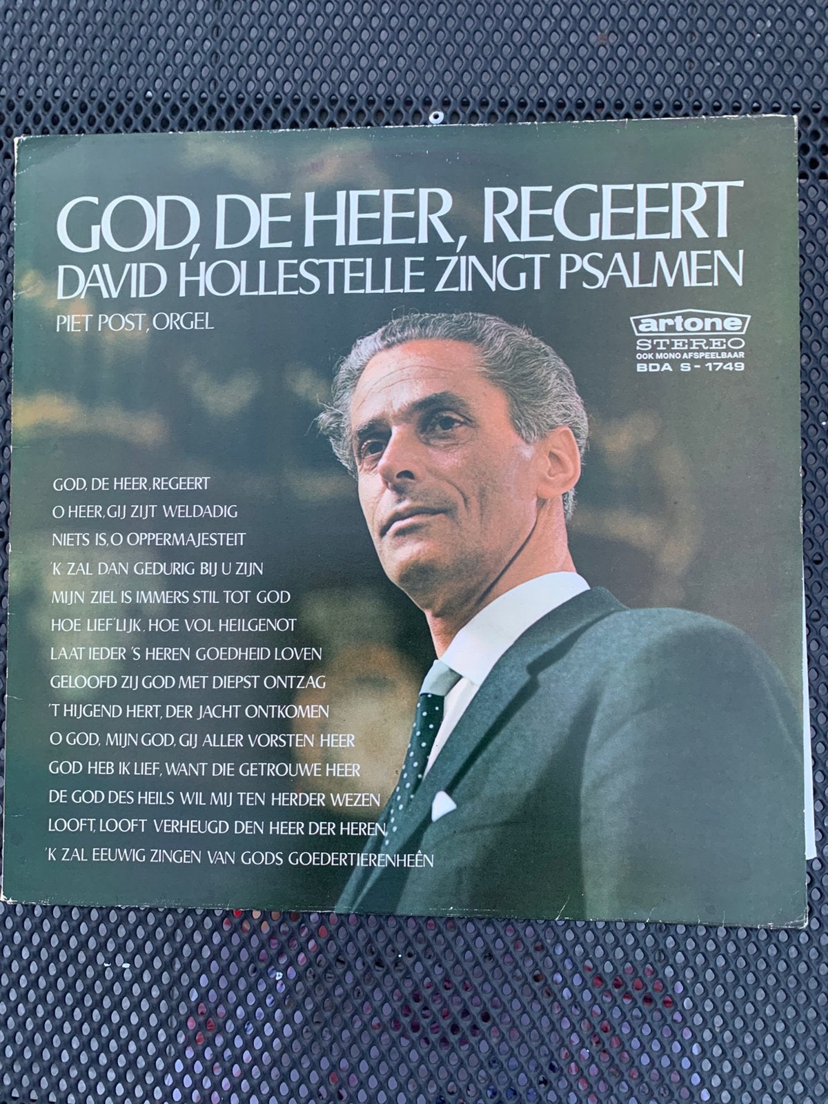 David Hollestelle zingt psalmen, Ophalen of Verzenden, Zo goed als nieuw, Overige formaten, Levenslied of Smartlap