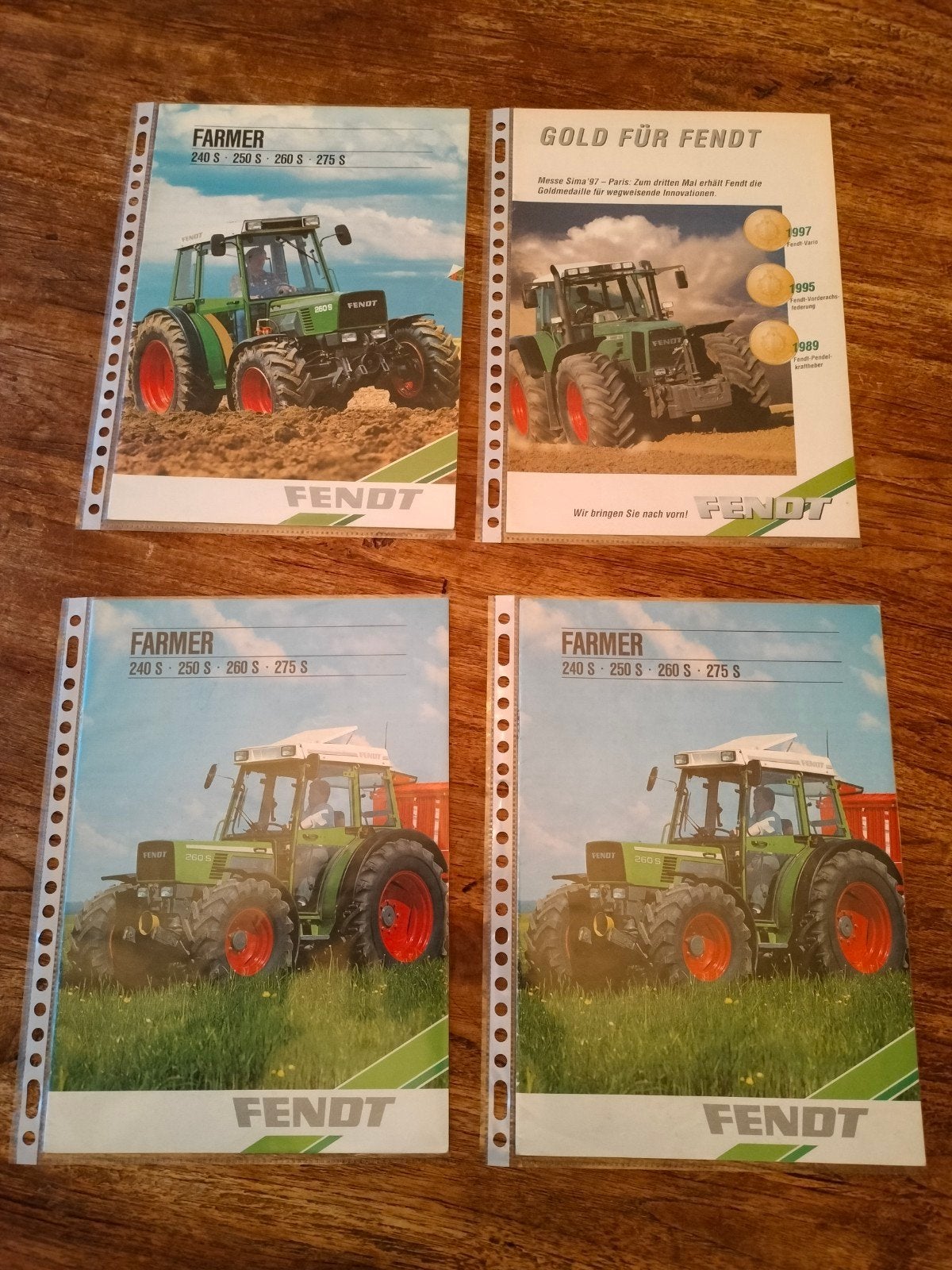 Fendt Farmer Tractoren Brochures folders, Boeken, Ophalen of Verzenden, Gelezen, Fendt, Folder