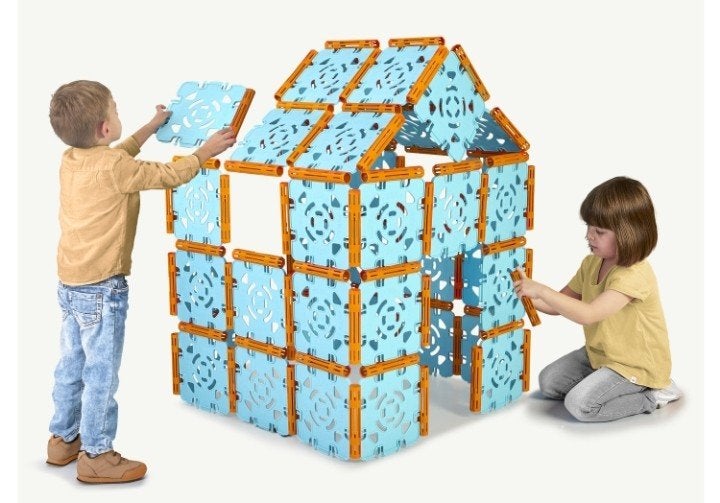 Speelhuisje om te bouwen Feber, Ophalen of Verzenden, Zo goed als nieuw, Kunststof
