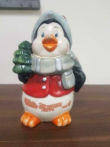leuke pinguin , hoogte 20 cm, Ophalen of Verzenden, Zo goed als nieuw, Overige typen