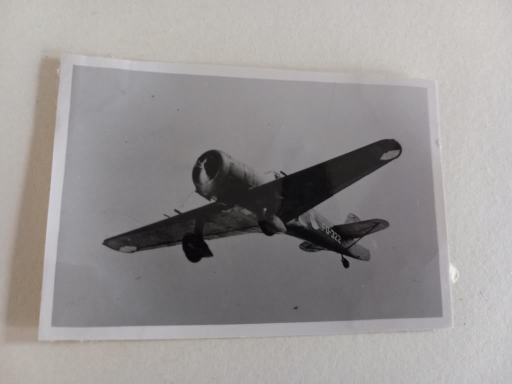 Fokker D-21 LVA Luchtvaartafdeling Nederlands voor 1940, Verzamelen, ., Ophalen of Verzenden, ., Foto of Poster