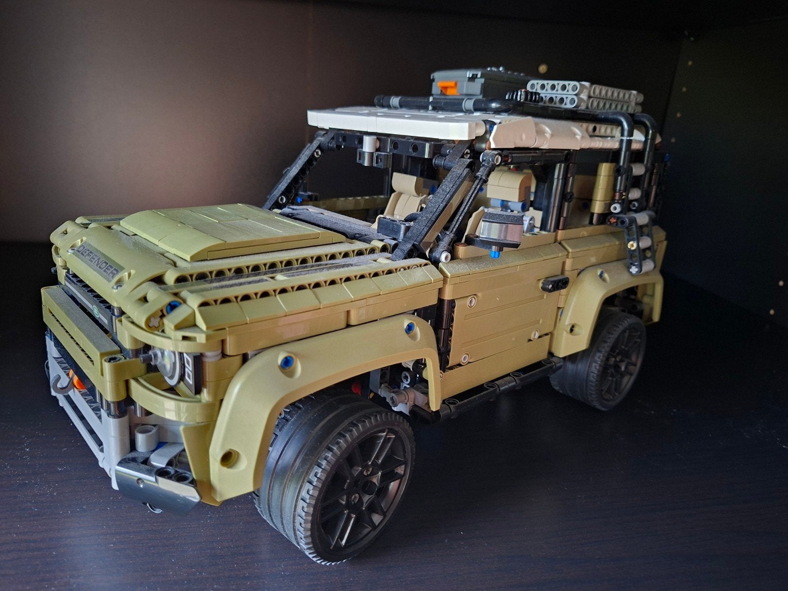 Lepin landrover defender, Ophalen of Verzenden, Zo goed als nieuw