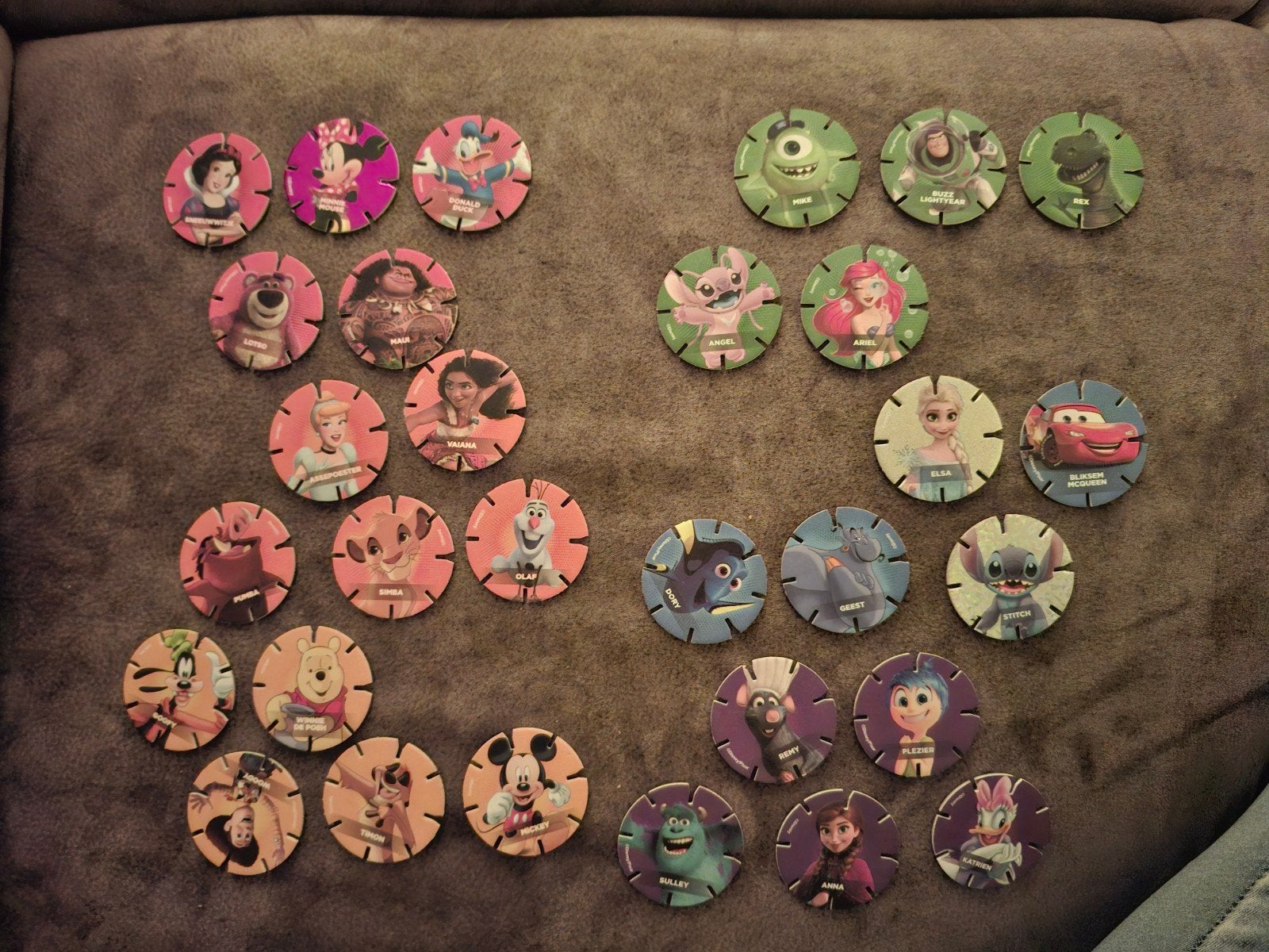 complete set diskeyz disney van de ah, Ophalen of Verzenden