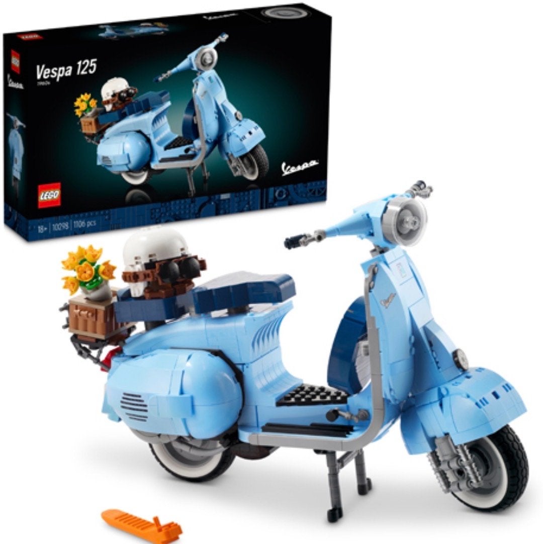 LEGO 10298 Vespa 125, Ophalen, Zo goed als nieuw, Compleet, Lego