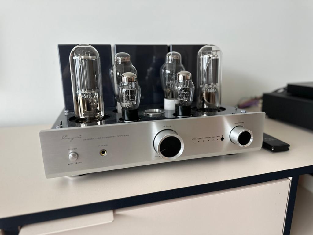 Cayin CS-805A buizenversterker zgan, Ophalen, Versterker