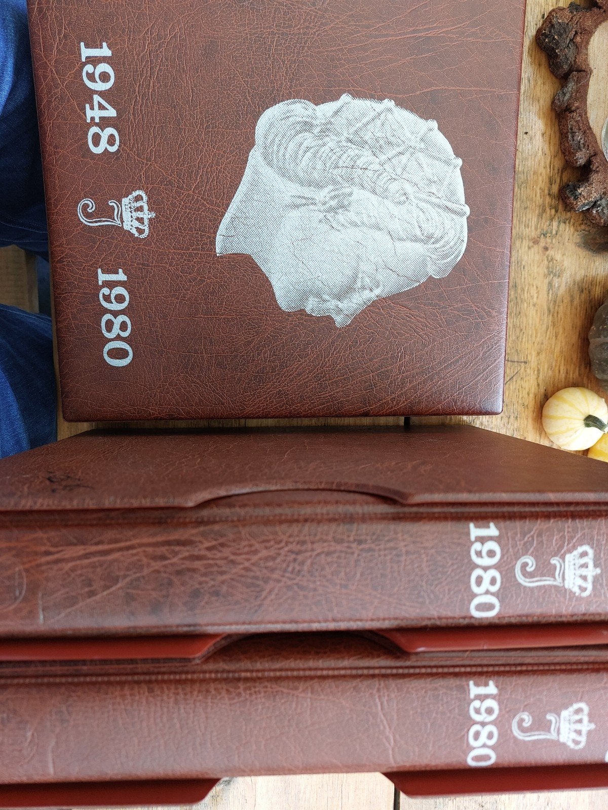 munten mappen, Ophalen
