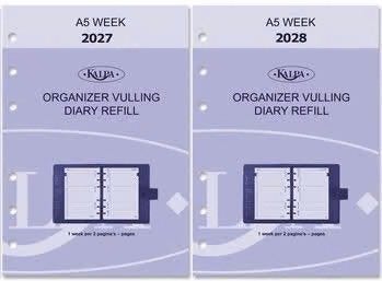 Kalpa agenda vulling a5 2027 en 2028., Diversen, Agenda's, Ophalen, Nieuw