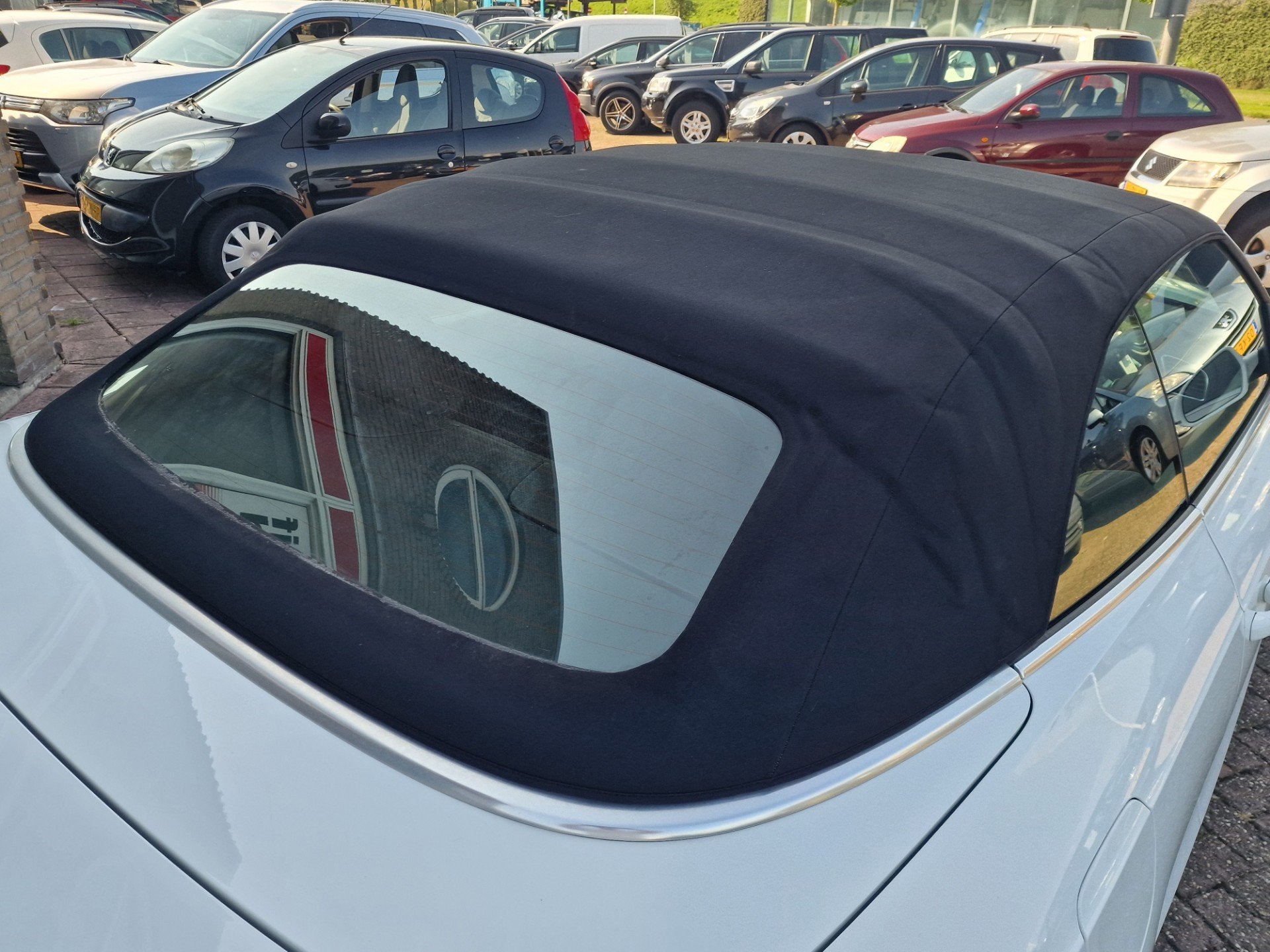 Audi A5 Cabriolet 2.0 TFSI Pro Line - Automaat - Airco - Net, Auto's, Audi, Euro 5, Stof, Gebruikt, Zwart