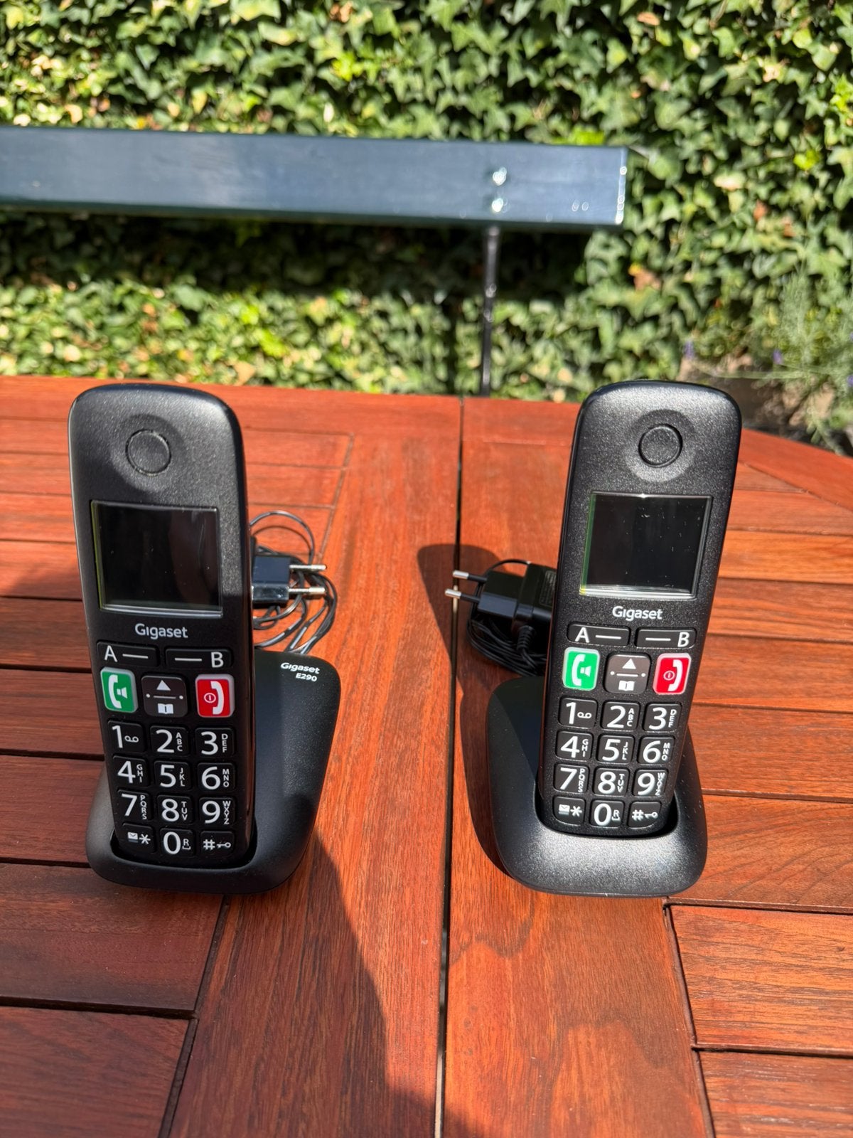 Senioren vaste telefoon GIGA DUO SET E290, Ophalen of Verzenden, Zo goed als nieuw, 2 handsets