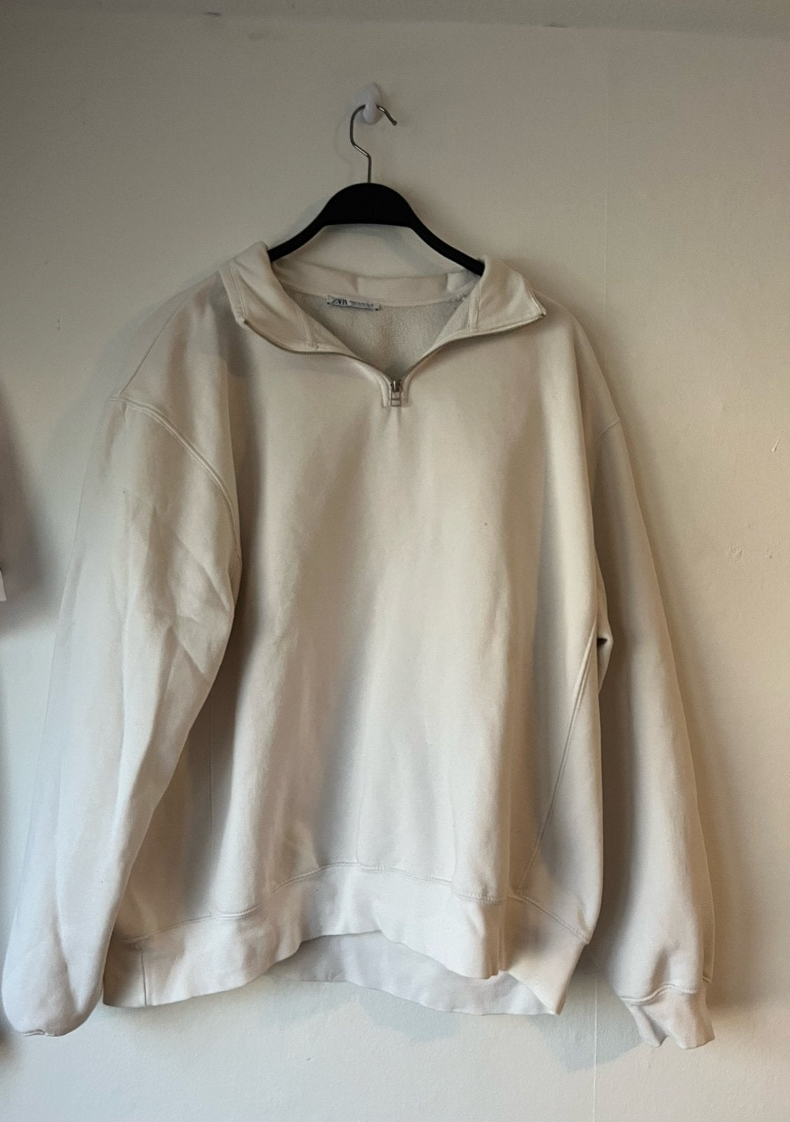 Kleding witte quarter zip maat xxl, Ophalen of Verzenden, Zo goed als nieuw, Overige maten, Wit