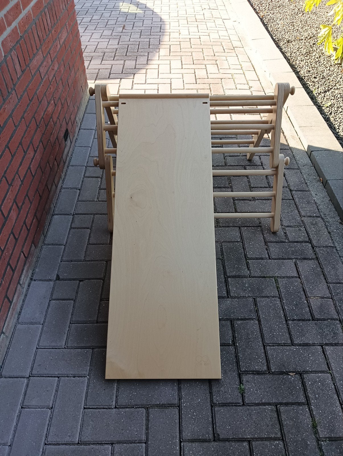 Elle tete  klimrek met Plank - Klimrek en Glijbaan, Ophalen, Gebruikt
