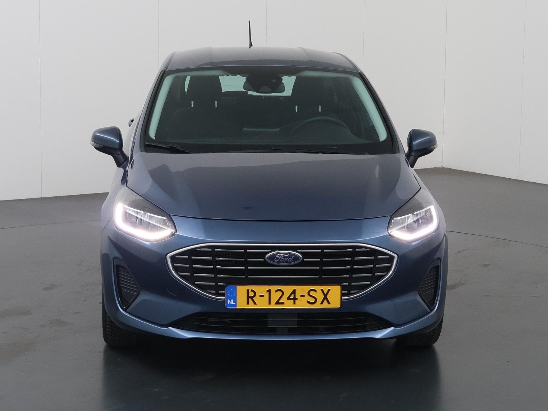 Ford Fiesta 1.0 EcoBoost Hybrid Titanium | Navigatie | DAB |, Auto's, Ford, Voorwielaandrijving, Gebruikt, Euro 6, Blauw