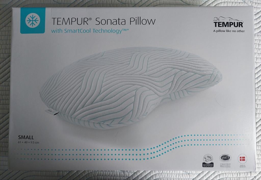 Tempur Sonata kussen SmartCool - Small, Huis en Inrichting, Slaapkamer | Beddengoed, Nieuw, Kussen, Eenpersoons, Wit, Ophalen of Verzenden