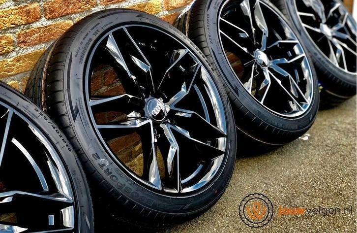 Audi A3 A4 VW Golf Caddy 18 inch met all season, Niet ingevuld, 18 inch, Banden en Velgen, Niet ingevuld