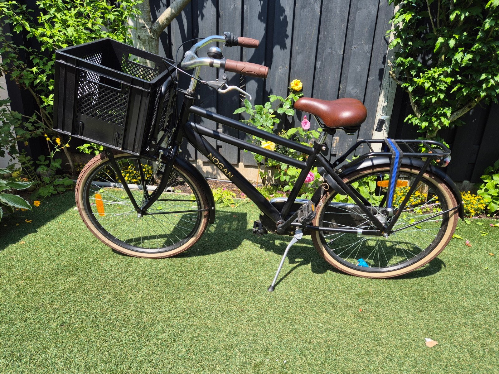 Jongens fiets 24 inch Nogan, Fietsen en Brommers, Fietsen | Cruisers en Lowriders, Minder dan 47 cm, Ophalen, Gebruikt, Staal