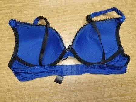 BH 70B Hunkemöller Push-Up beugelmodel blauw mooie staat, Hunkemöller, Ophalen of Verzenden, Blauw, BH