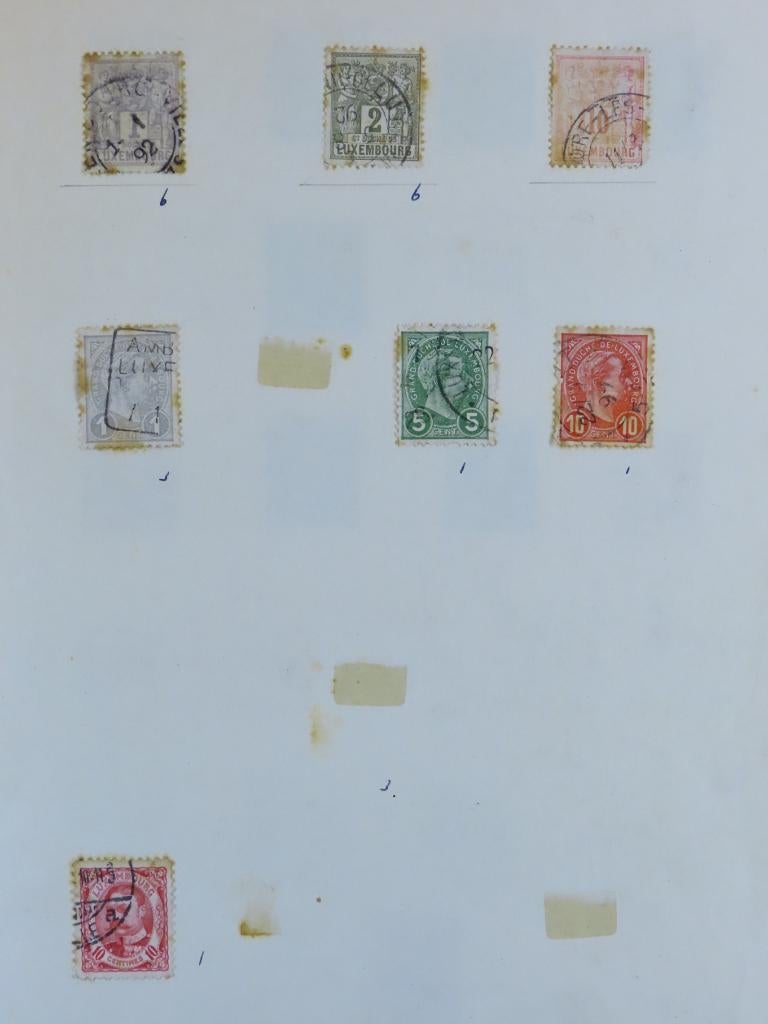 EUROPA - boek met OUDER materiaal - (E539) - 1/2 -, Ophalen of Verzenden, Buitenland