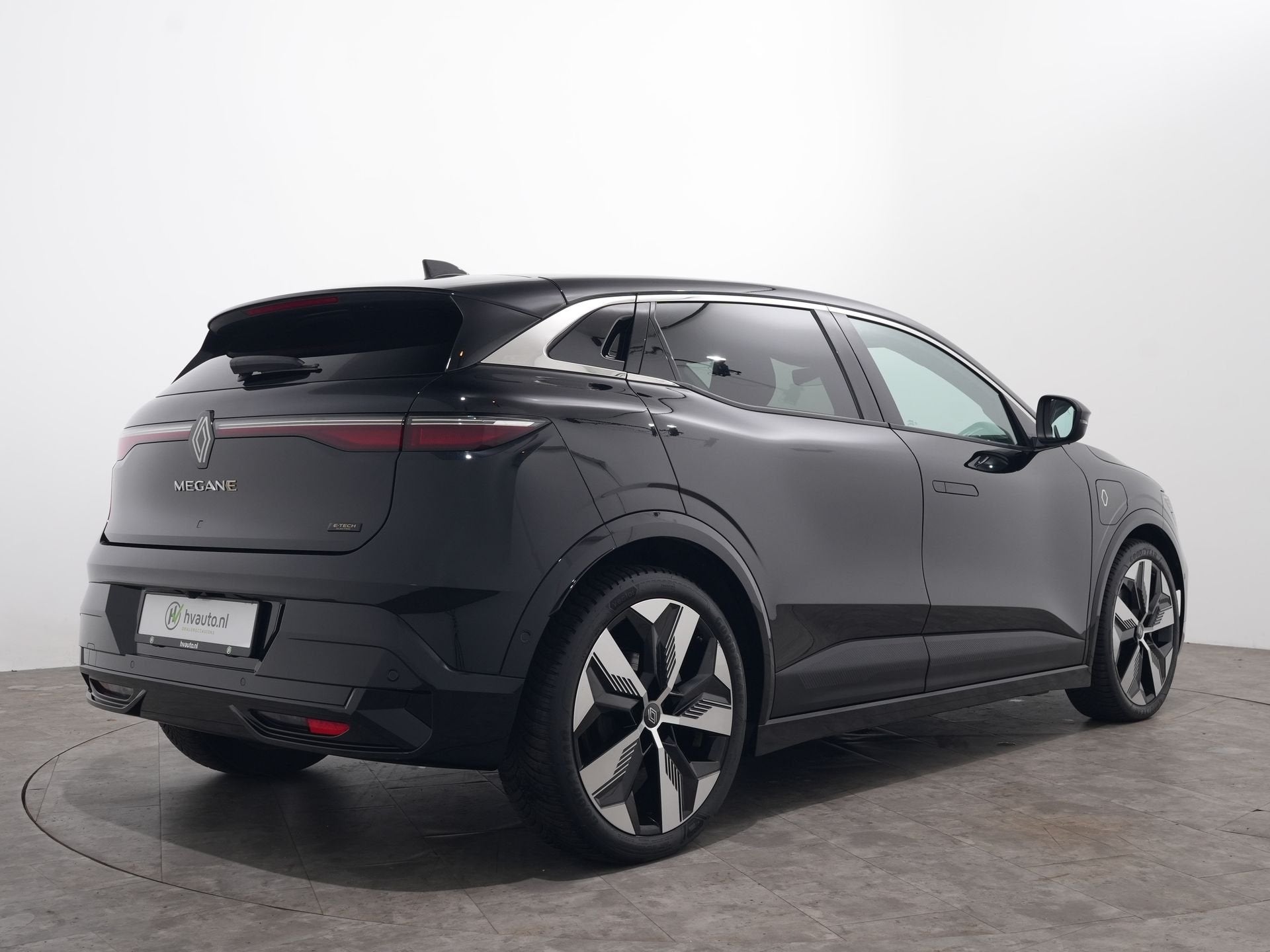 Renault Mégane E-Tech EV60 OPTIMUM CHARGE 220PK TECHNO SOH, Zwart, Leder en Stof, Zwart, Origineel Nederlands