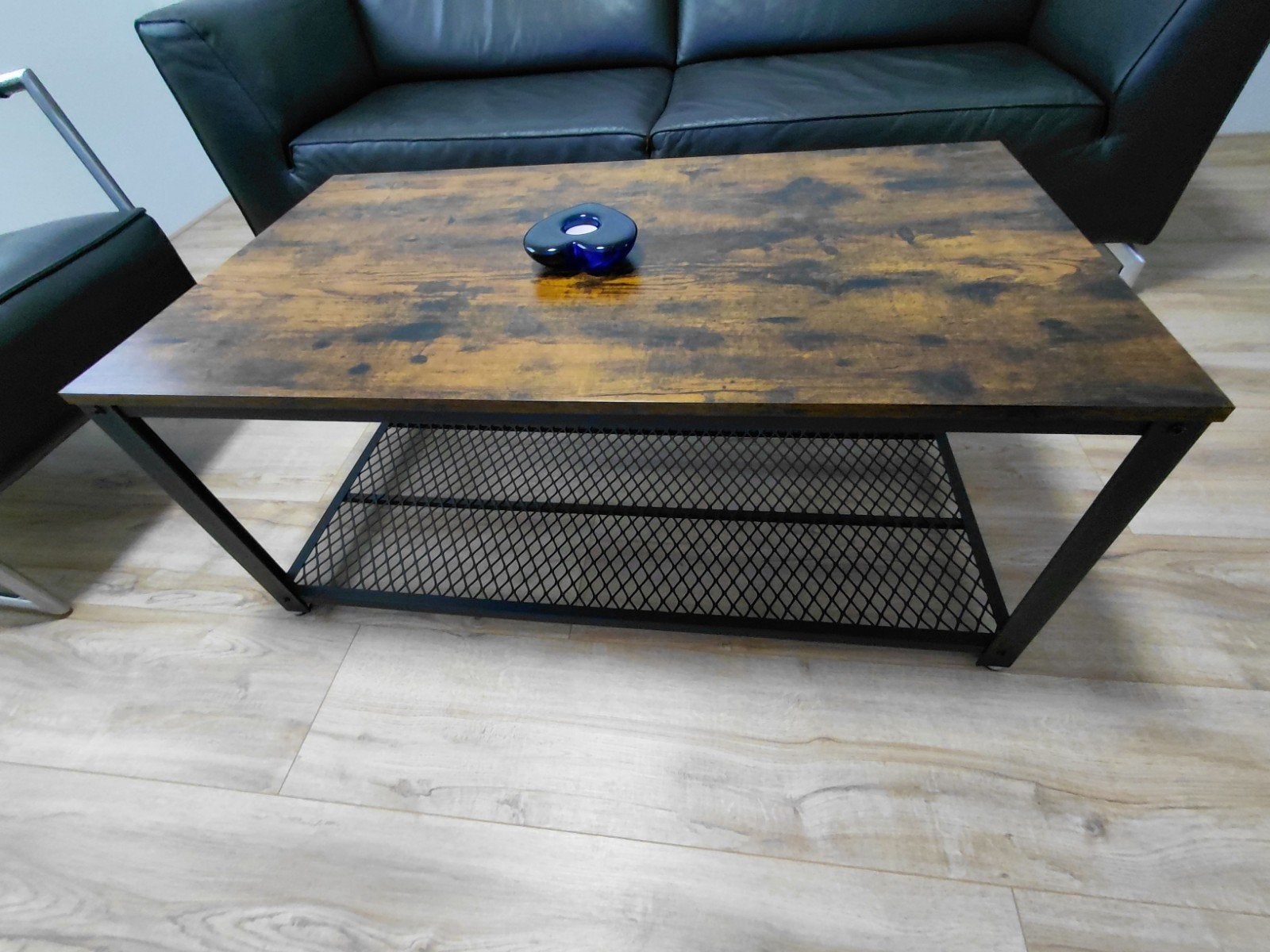Salontafel in nieuwstaat - 106,5x60,5 cm, 100 tot 150 cm, 50 tot 100 cm, Zo goed als nieuw, Industrieel
