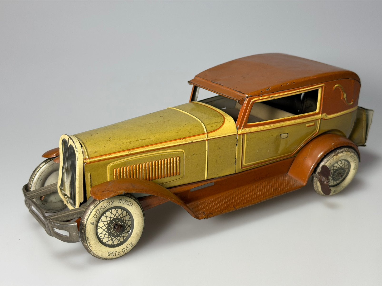 Tippco speelgoed limousine blikken auto 1930 31 cm, Antiek en Kunst, Ophalen of Verzenden