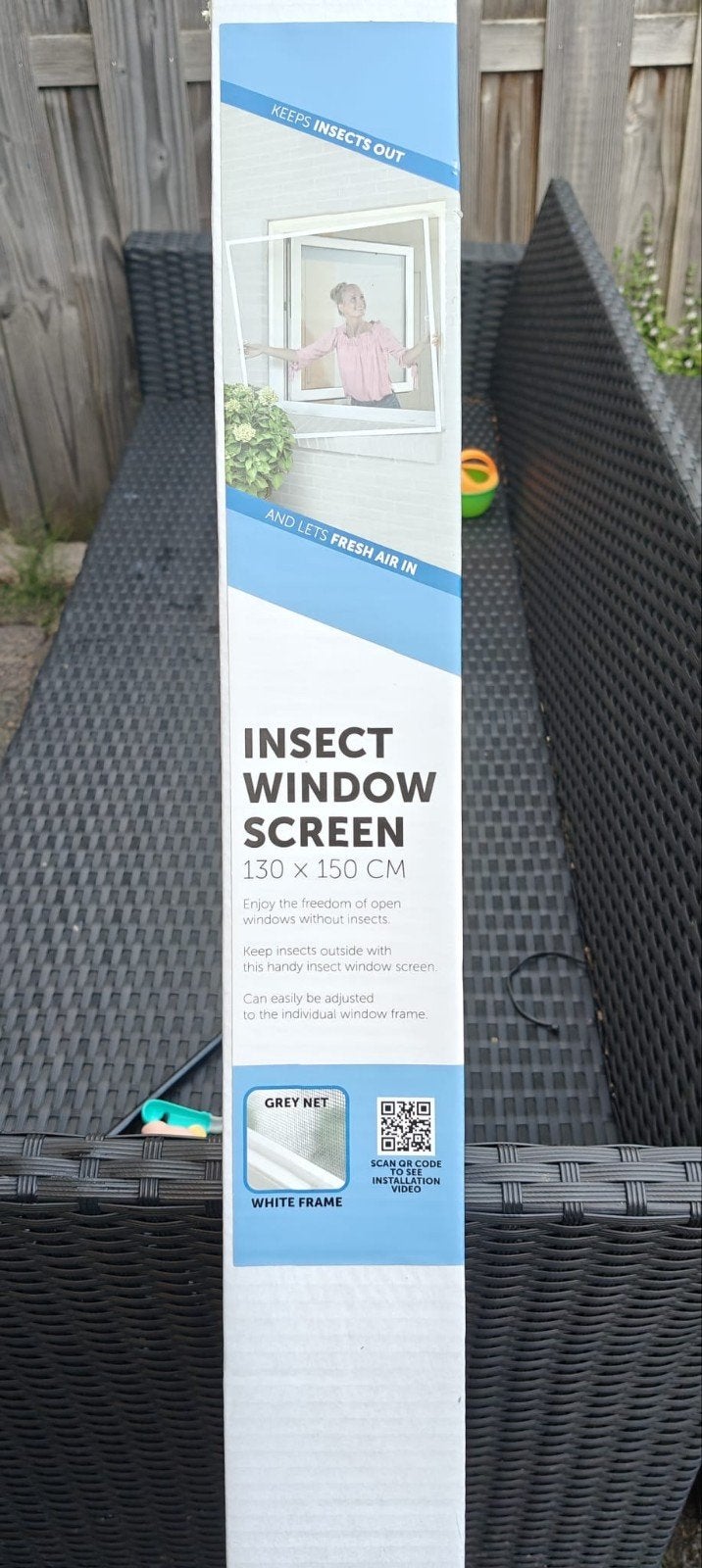 Insectenhor voor ramen 130 x 150 cm - Nieuw, Doe-het-zelf en Verbouw, Glas en Ramen, Ophalen, Nieuw, Overige typen
