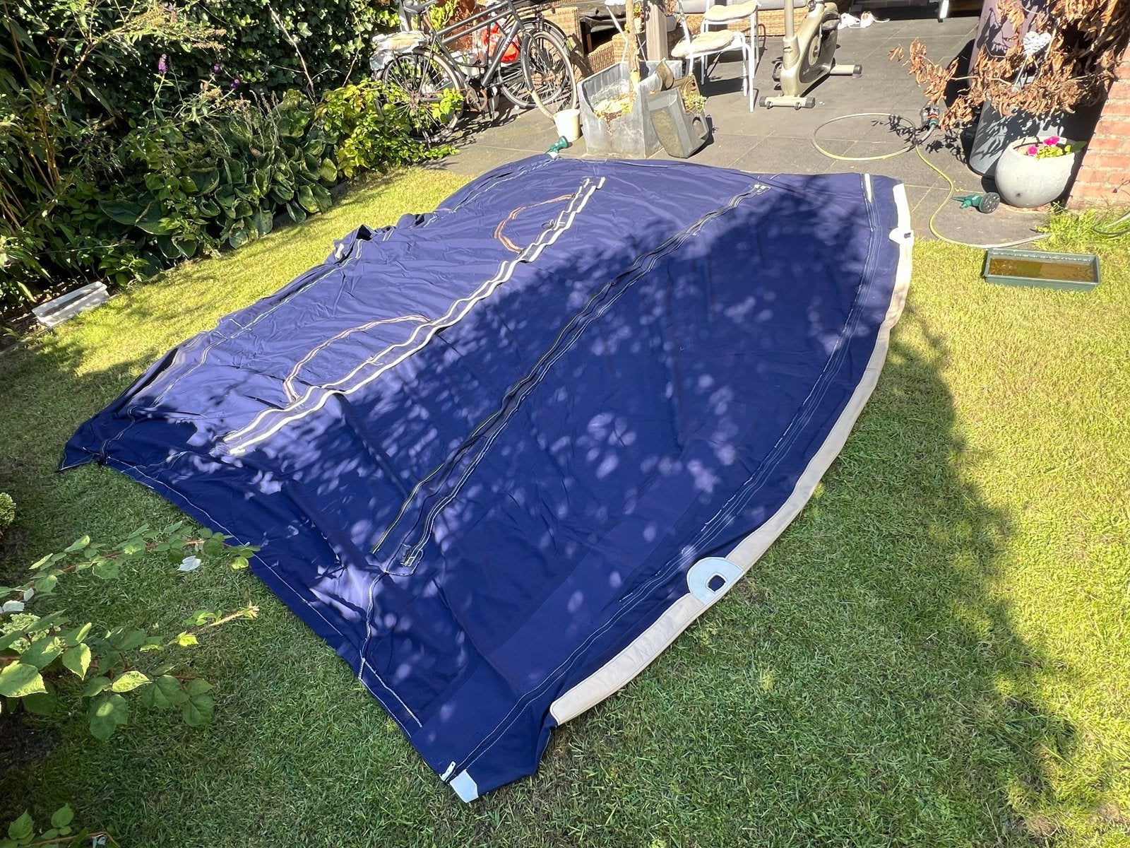 Bimini en sprayhood - jeanneau sun odyssey 50ds, Ophalen of Verzenden, Gebruikt