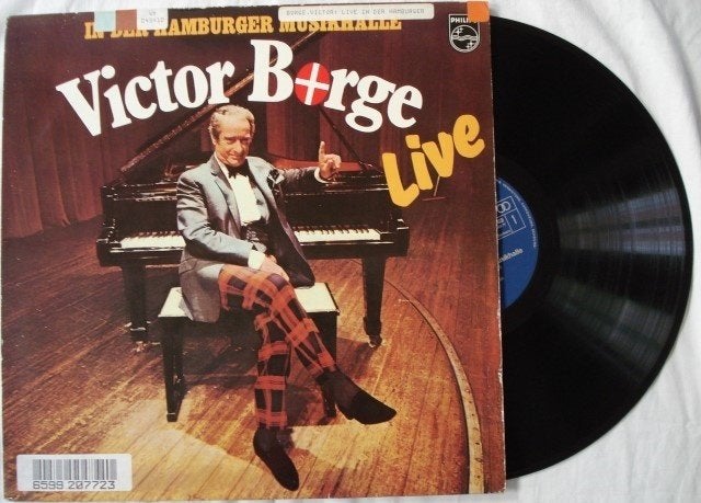 Victor Borge - Live in der Hamburger Musikhalle, LP, Gebruikt, Ophalen of Verzenden, 12 inch