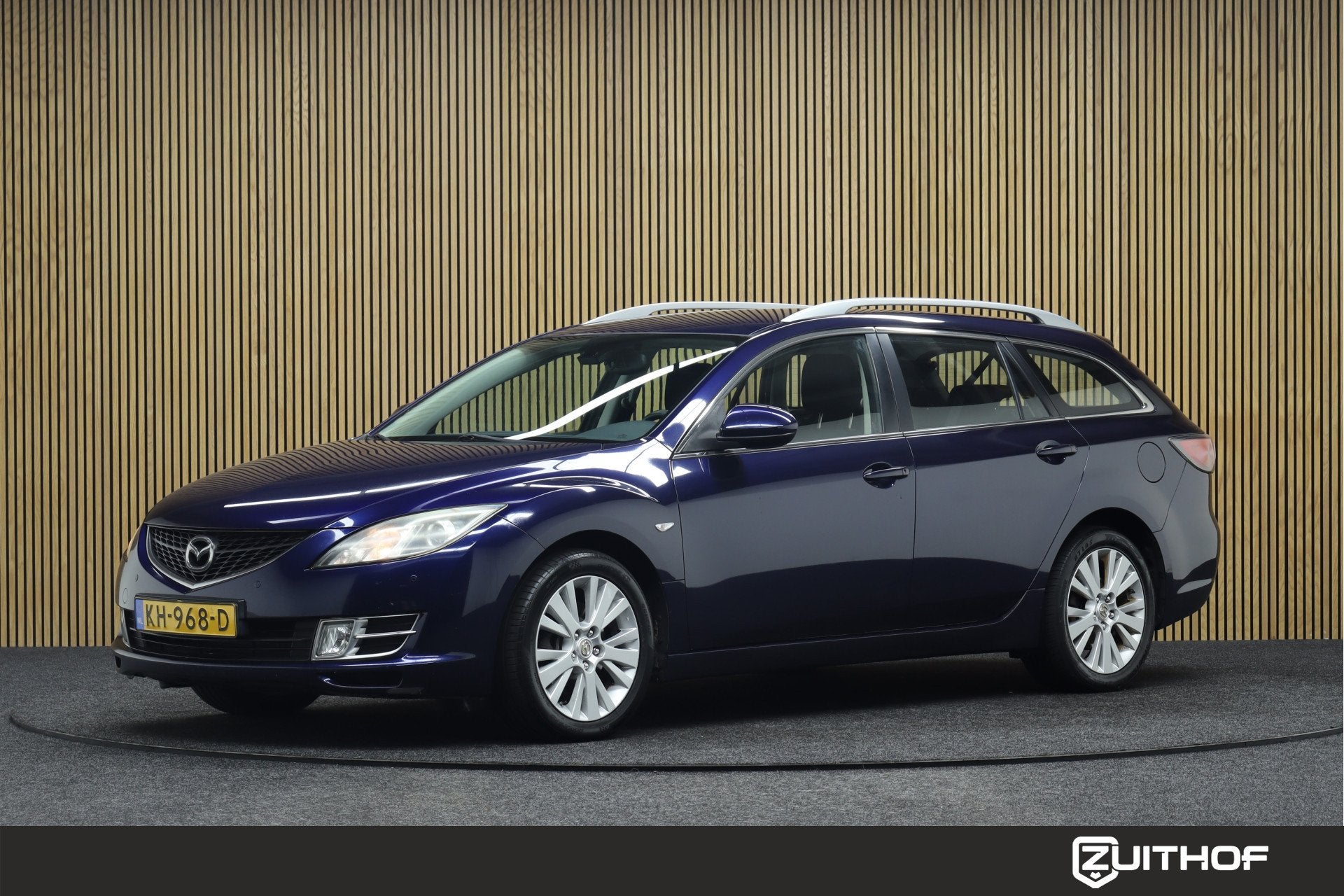 Mazda 6 Sportbreak 2.0 S-VT TS Automaat | TIK IN DE MOTOR! A, Auto's, Stof, Gebruikt, Zwart, 4 cilinders