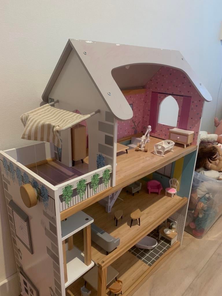 Poppenhuis, Ophalen, Zo goed als nieuw, Poppenhuis