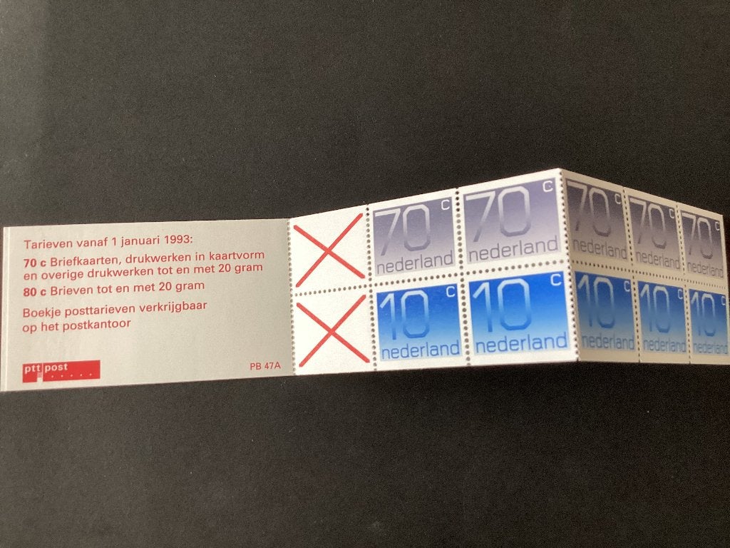 1993, Postzegelboekje PB47a, Postzegels en Munten, Postzegels | Nederland, Verzenden, Na 1940, Postfris