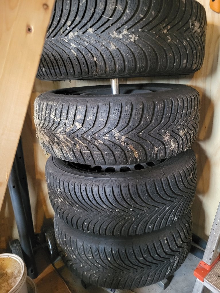 Winterbanden VW Passat of Golf, Ophalen, Zo goed als nieuw