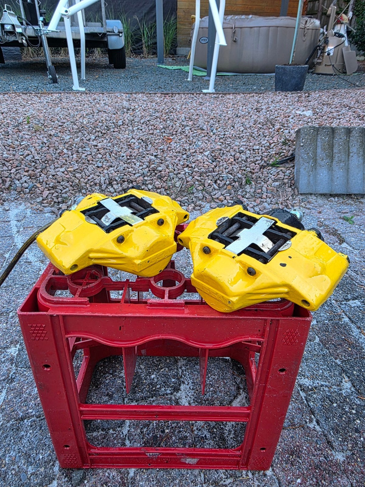 Z32 remklauwen achter voor nissan s en r chassis, Ophalen of Verzenden, Nissan