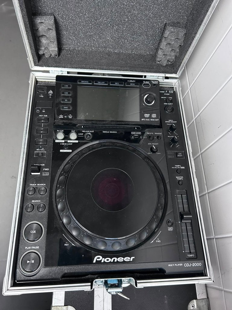 Pioneer CDJ 2000, Ophalen, Gebruikt, Draaitafel, Pioneer