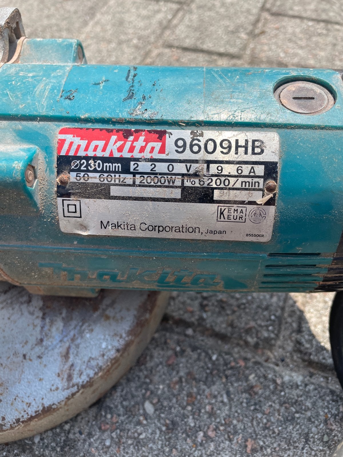 Makita 9609HB Grote Haakse Slijper - Onverwoestbaar!, Ophalen of Verzenden, Gebruikt, Haakse slijper, Makita