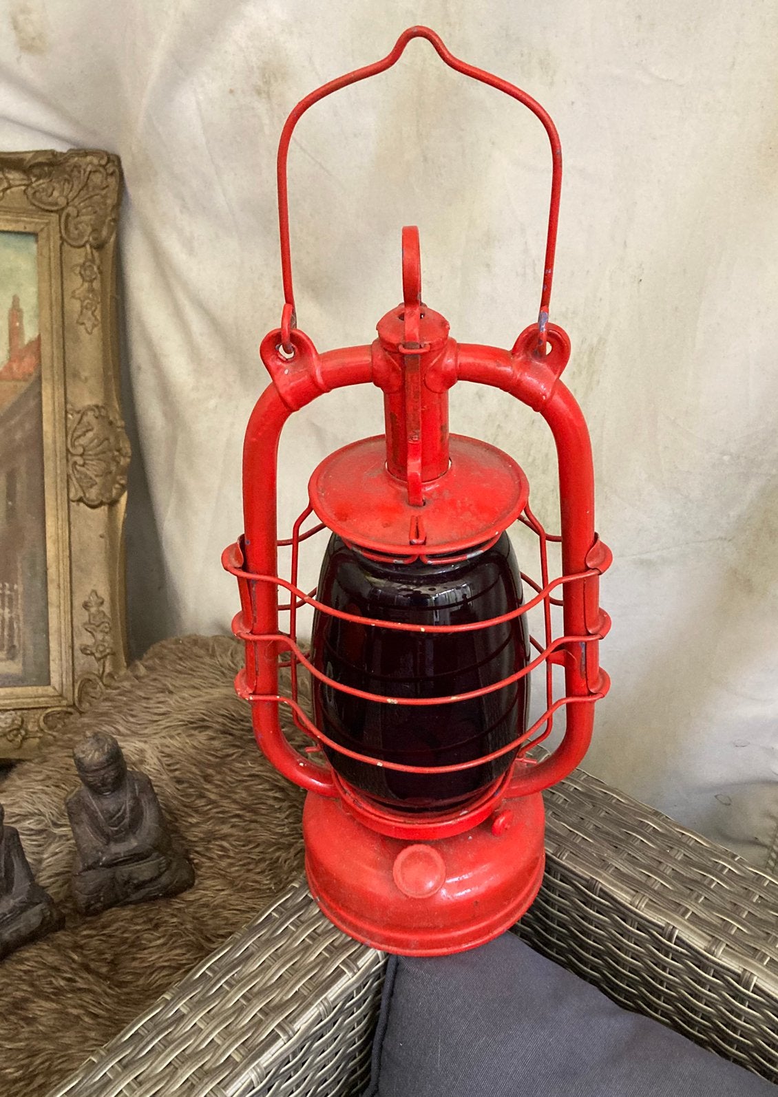 Vintage stormlamp Frowo 105 stormlantaarn., Ophalen of Verzenden