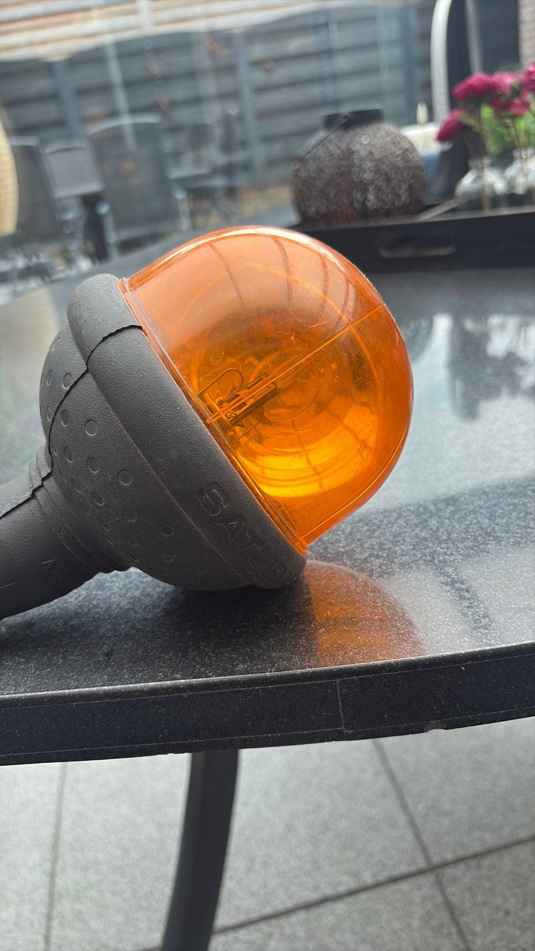 Zwaailamp, Ophalen, Voorlicht