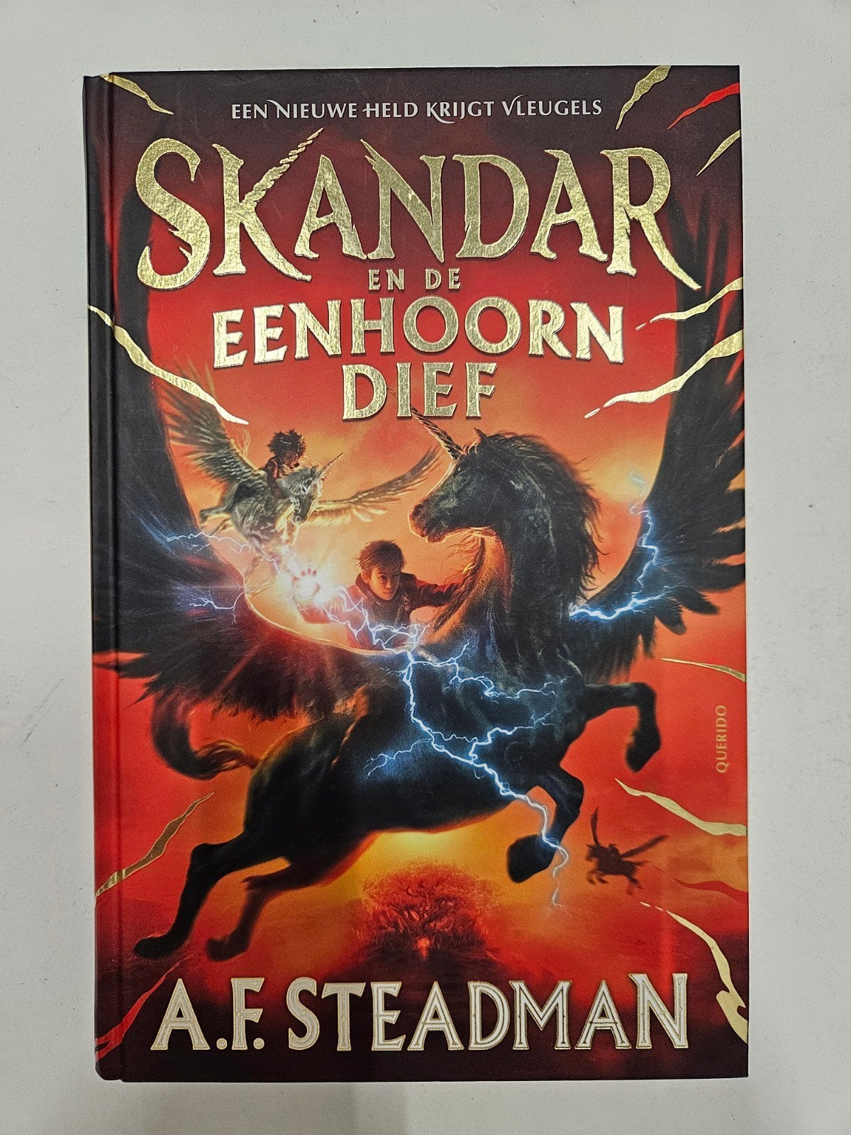 A.F. Steadman - Skandar en de eenhoorndief, Ophalen of Verzenden, Zo goed als nieuw, A.F. Steadman
