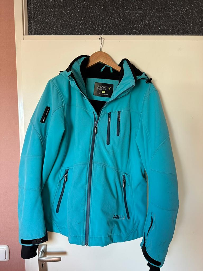 Windjack - waterafstotend maat XXL, Kleding | Dames, Ophalen, Zo goed als nieuw, Maat 46/48 (XL) of groter, Blauw