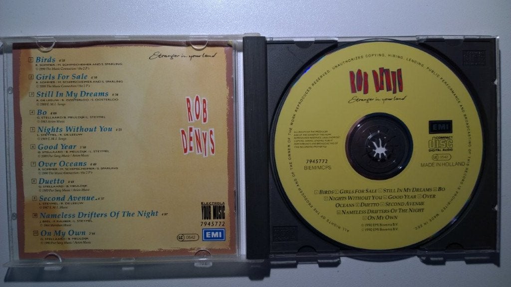 Rob Denys (Rob de Nijs) - Stranger In Your Land, Ophalen of Verzenden, Zo goed als nieuw, Pop, Album