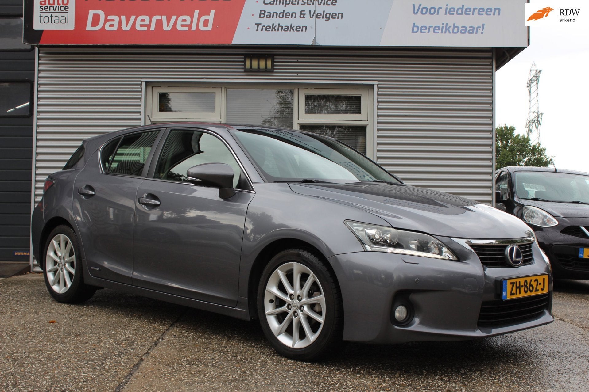 Lexus CT 200h Luxury Line 5-deurs,Hybride automaat, lederen, Euro 5, Gebruikt, Zwart, 4 cilinders