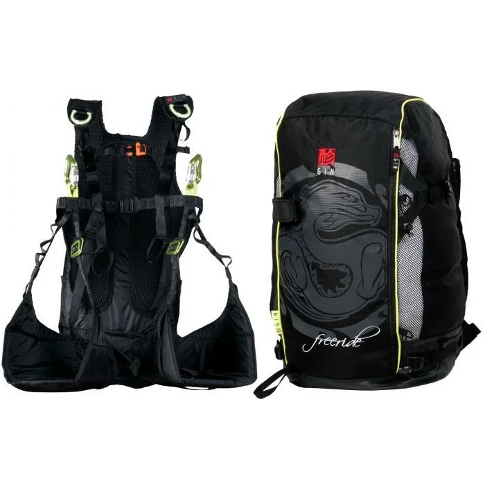 Paragliding reversible harnas Gin Speedride met speedbeugel, Ophalen of Verzenden, Gebruikt