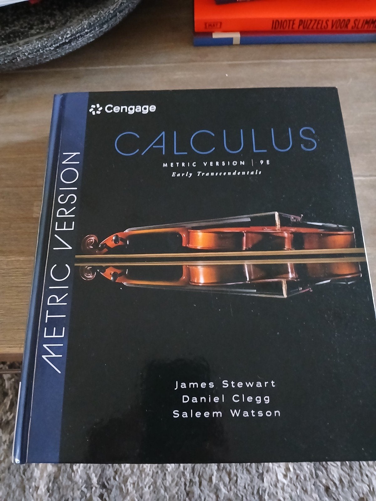 Calculus Metric Version 9E - James Stewart, Zo goed als nieuw, HBO, Ophalen of Verzenden, James Stewart, Daniel Clegg, Saleem Watson
