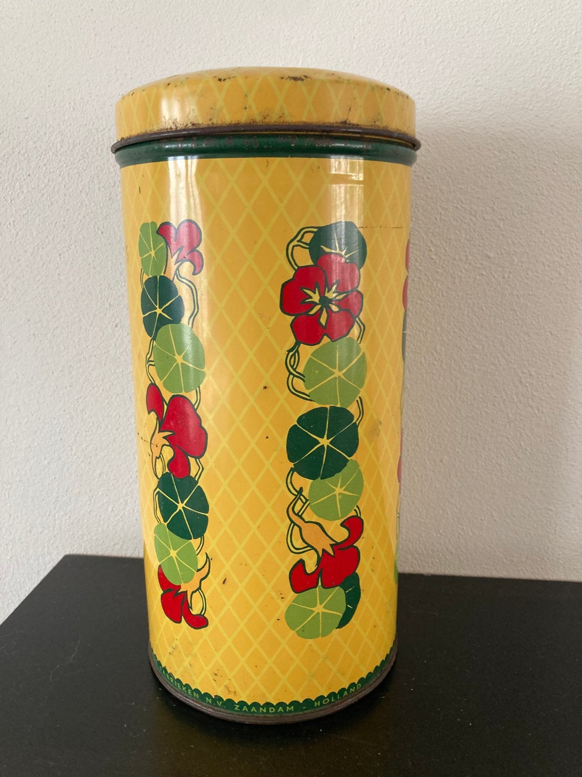 Vintage beschuitbus Verkade, Ophalen of Verzenden, Gebruikt, Beschuit, Verkade