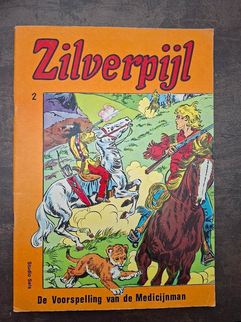 Zilverpijl, Eén stripboek, Ophalen of Verzenden, Zo goed als nieuw