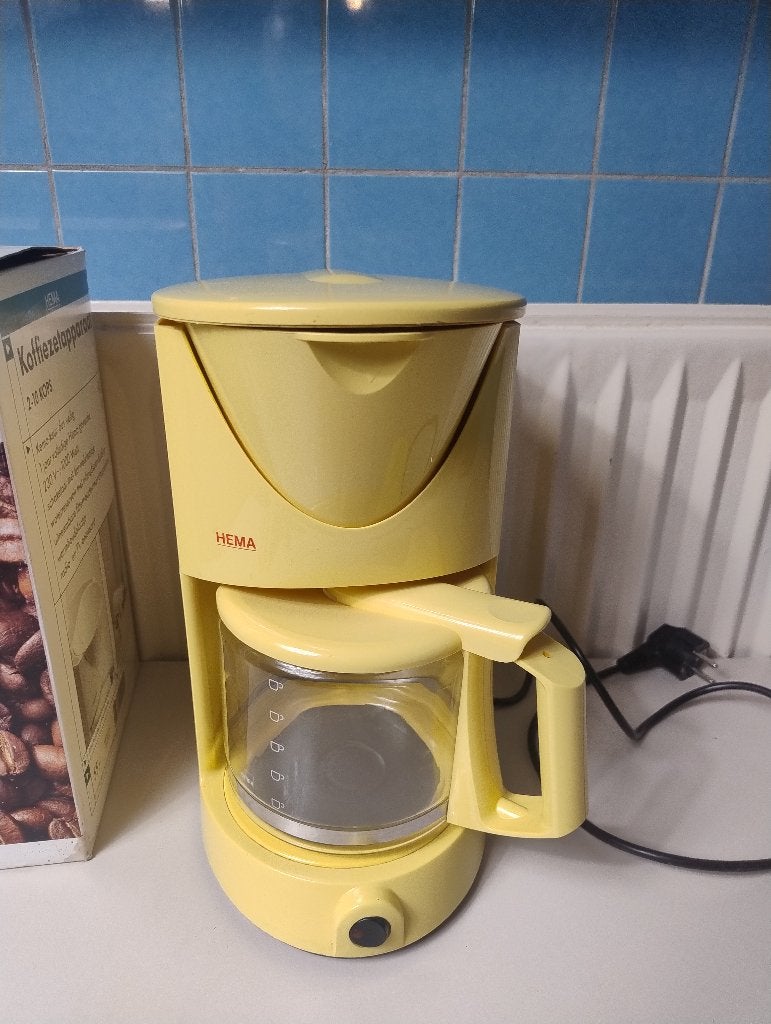 HEMA koffiezetapparaat, Koffiemachine, Gemalen koffie, Ophalen of Verzenden, Zo goed als nieuw