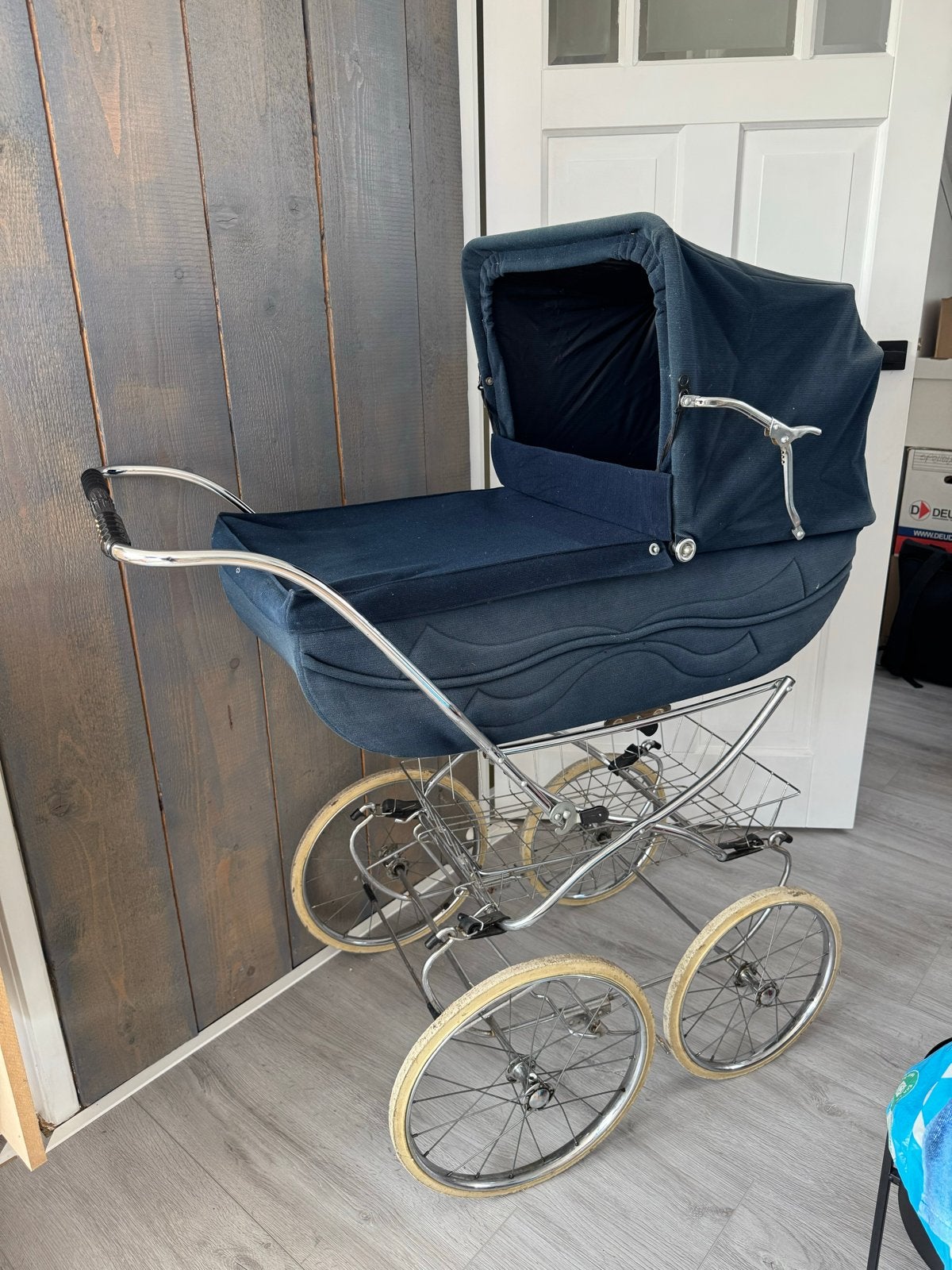 Vintage Kinderwagen, Kinderen en Baby's, Kinderwagens en Combinaties, Ophalen, Gebruikt, Kinderwagen, Overige merken