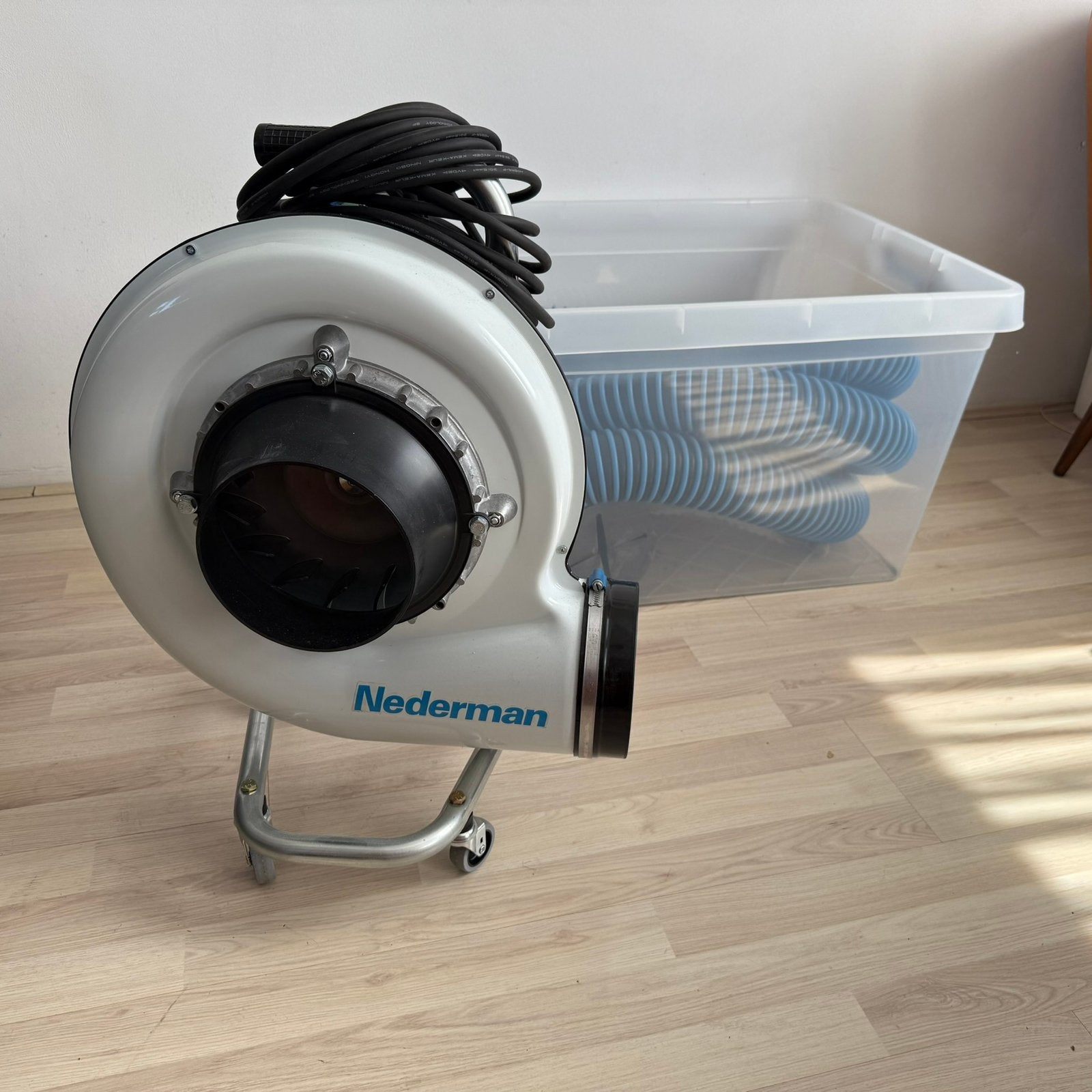 Nedermann IP54 mobiele uitlaatgas afzuiging, Ophalen of Verzenden, Zo goed als nieuw